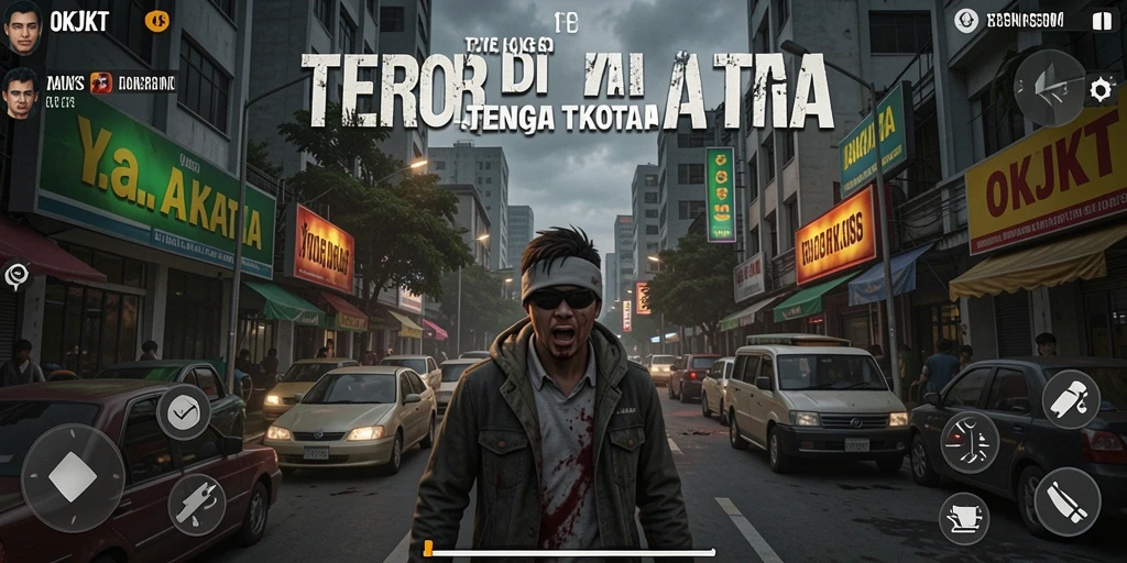 Tampilkan gameplay menegangkan dengan suasana Horror yang mencekam.