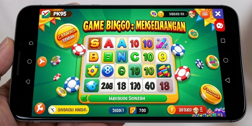 Tampilan screenshot gameplay Bingo yang mengasyikkan