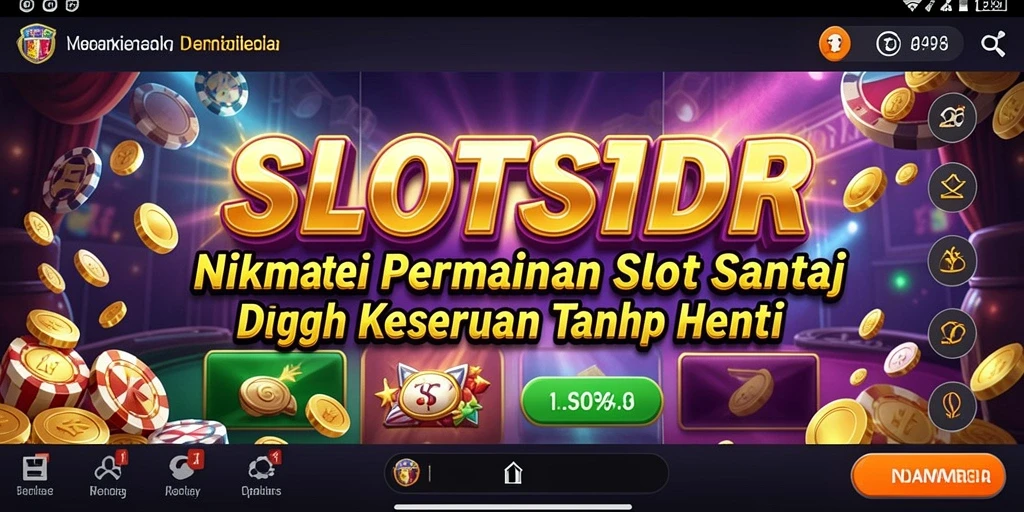 Screenshot gameplay SLOTSIDR yang menampilkan keseruan putaran slot.
